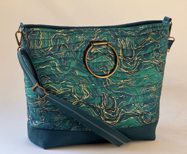 The Getaway Tote with Quilted Exterior