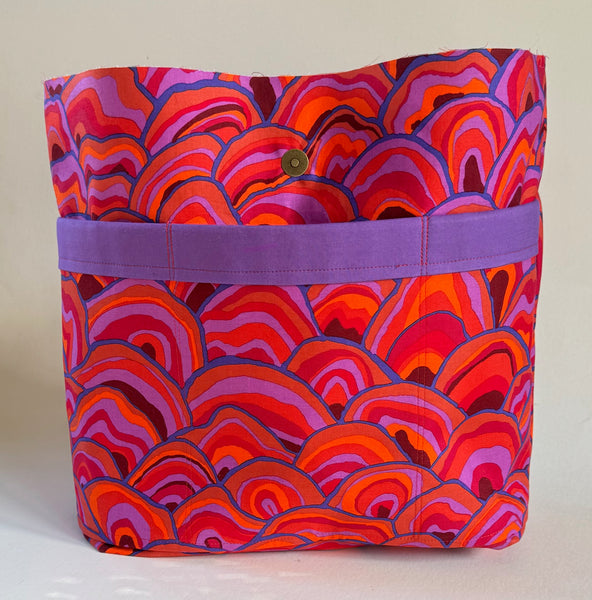 The Getaway Tote with Quilted Exterior