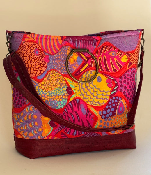 The Getaway Tote with Quilted Exterior