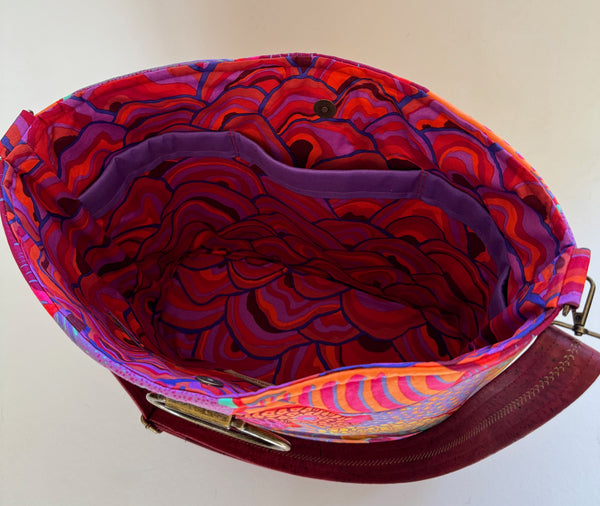 The Getaway Tote with Quilted Exterior