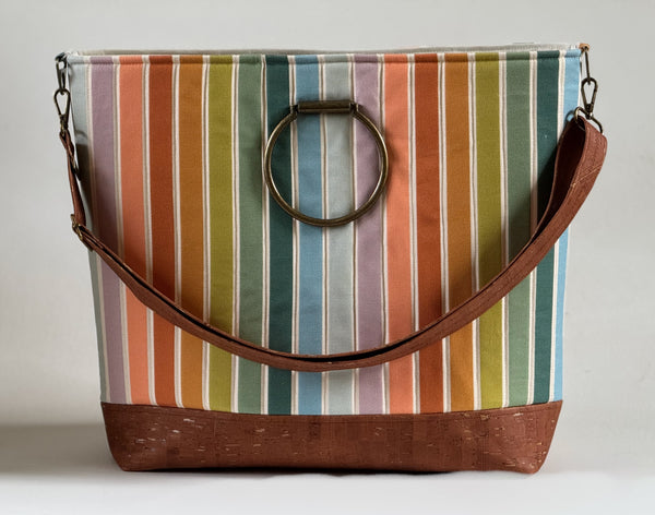 The Getaway Tote with Quilted Exterior