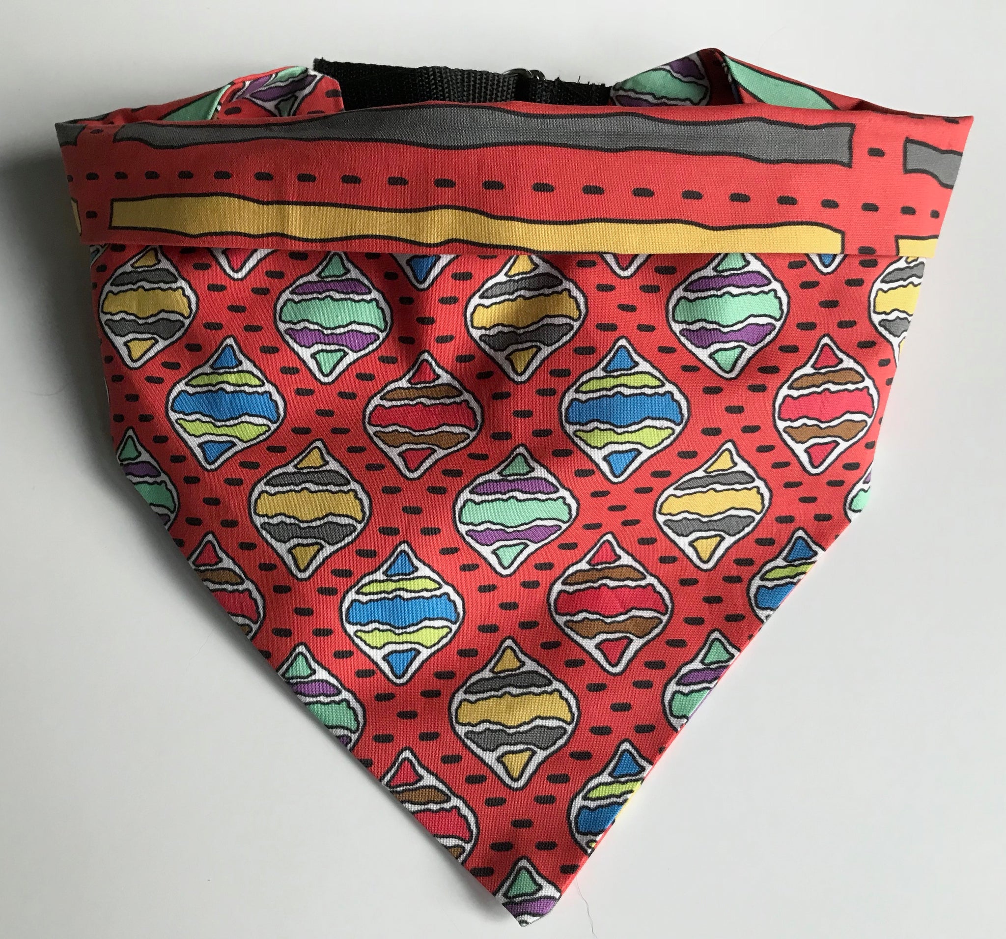 NautiPup Doggie Doo Rag Bandana | Cooper Island Shells - Coral